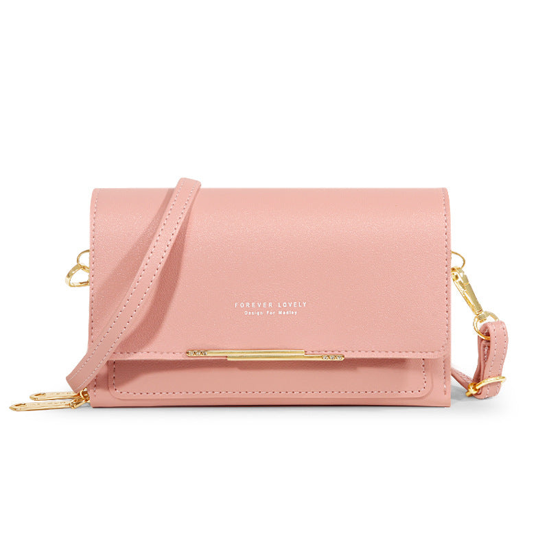 Korean Style Large Capacity Mid-length Clutch Phone Bags