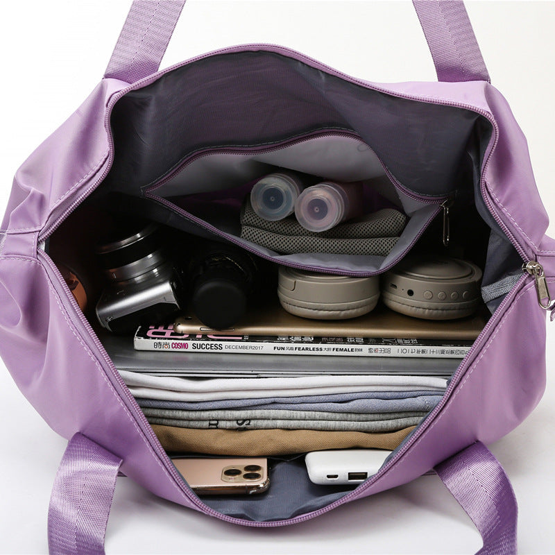 Short Distance Dry Wet Separation Foldable Boarding Luggage