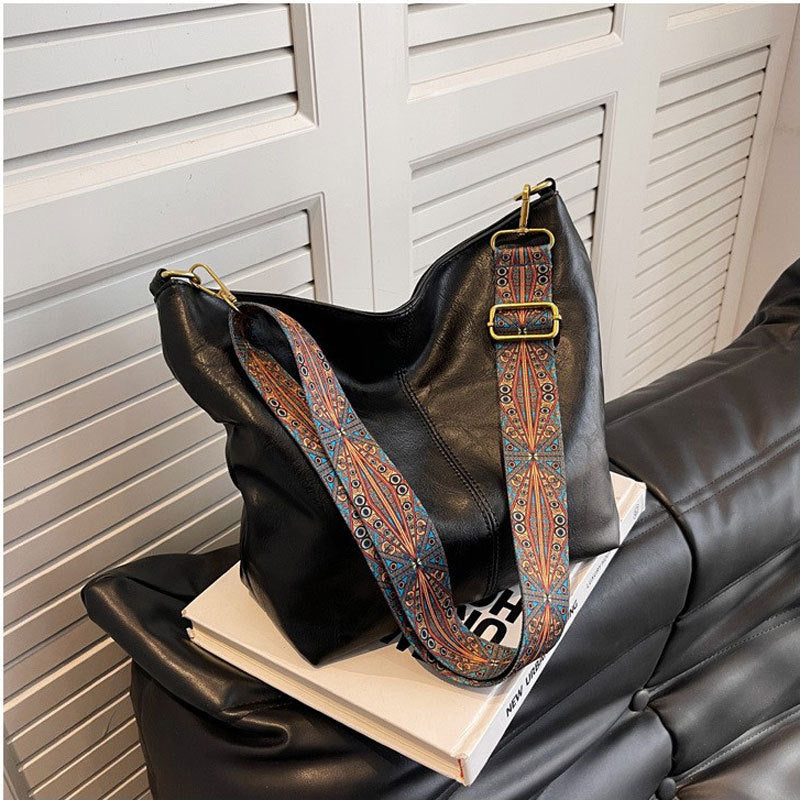 Women's Graceful Glamorous Fashion Retro Leather Bags