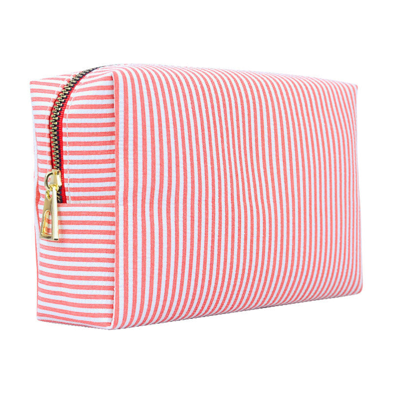 Seersucker Portable Outing Beauty Indian Style Bags