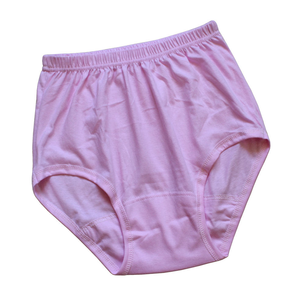 Women's High Waist Cotton Underwear Triangle Mother Panties