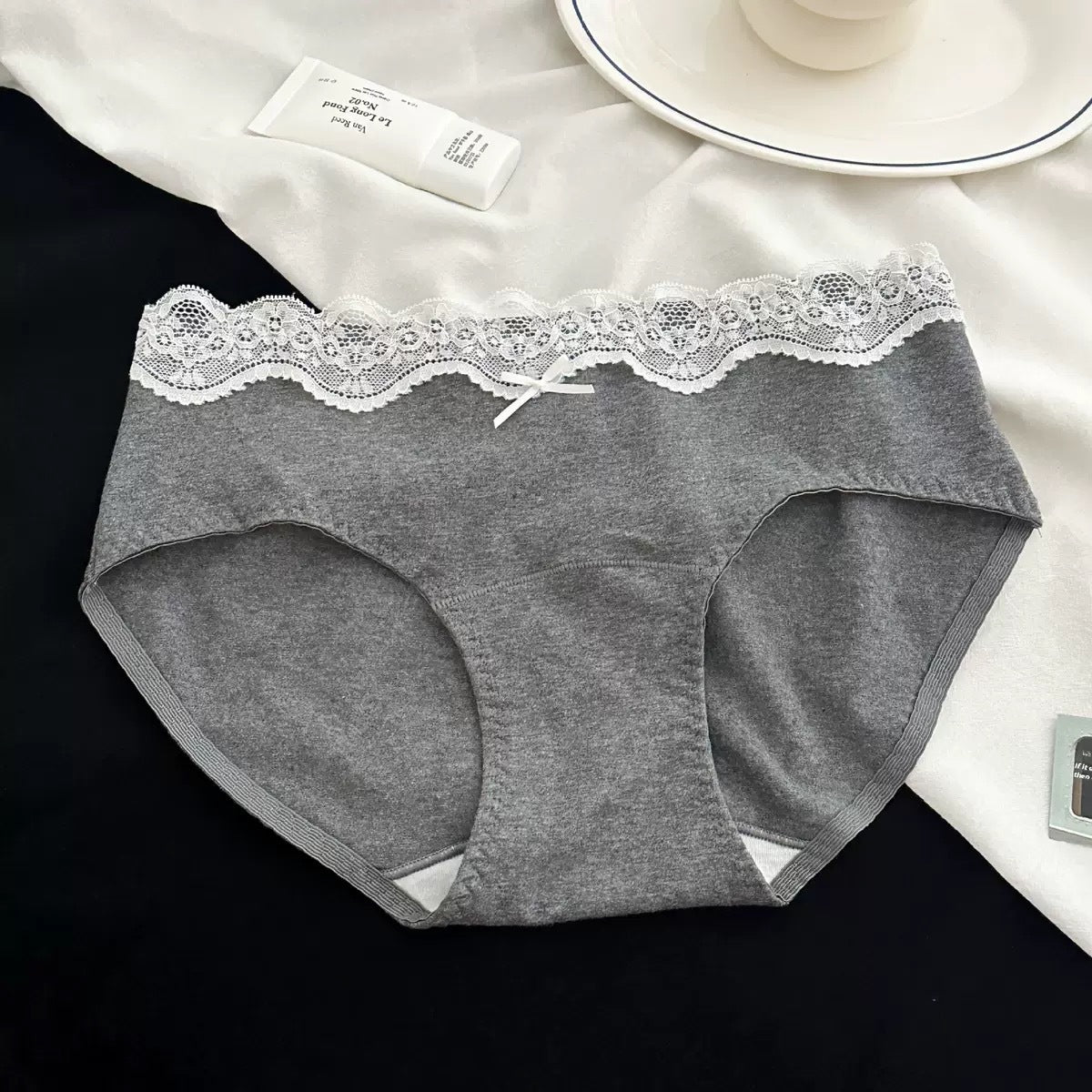 Women's Cotton Underwear Lengthened Crotch Wide Brim Comfortable Breathable Panties