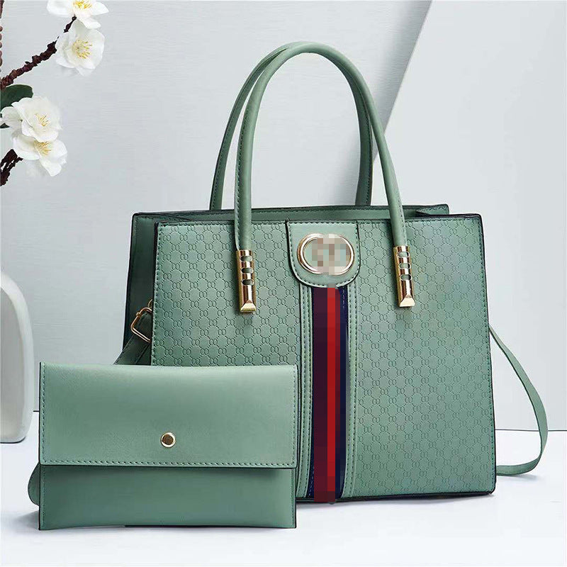 New Women's Comfortable Slouchy Elegant Two-piece Handbags