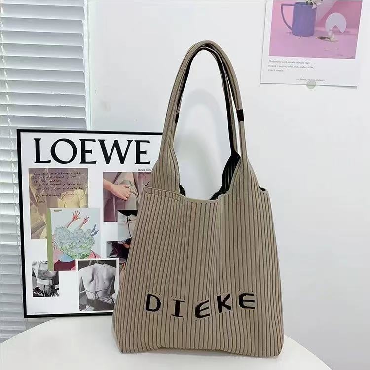 Knitted Large Capacity Commuter Versatile Portable Shoulder Bags