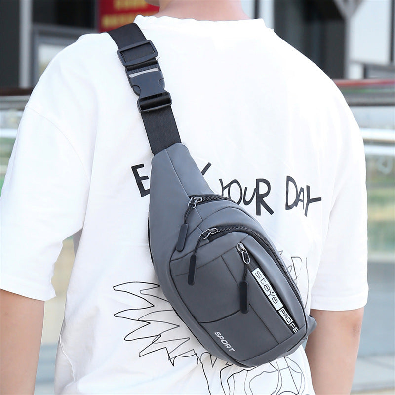 Men's Leisure Cross Body Large Capacity Business Men's Waist Packs