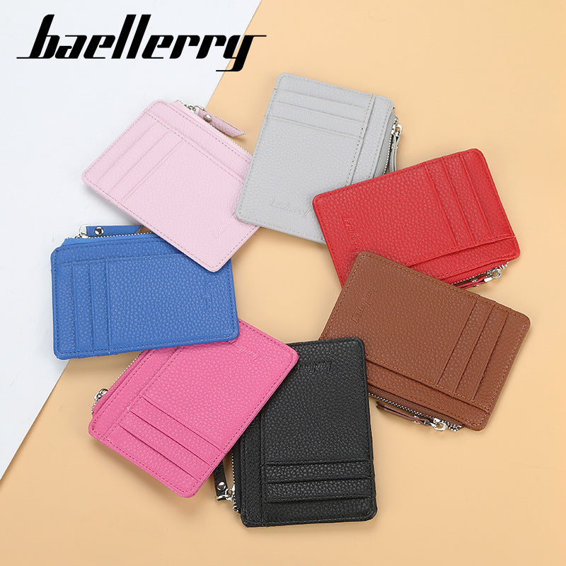 Women's Storage Multiple Slots Light Versatile Cover Ladies Wallet