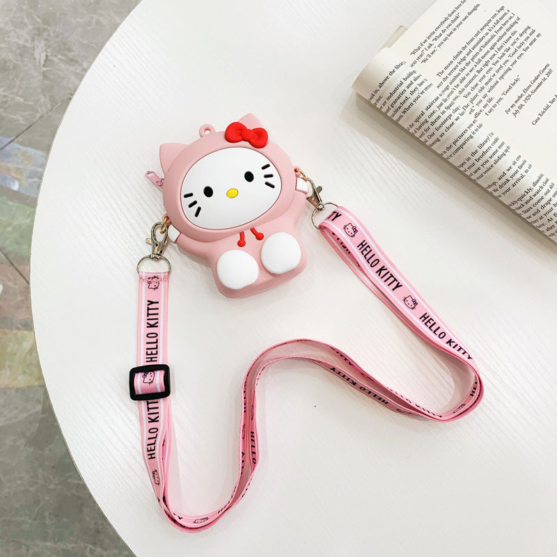 Stall Cartoon Silicone Soft Western Style Backpacks