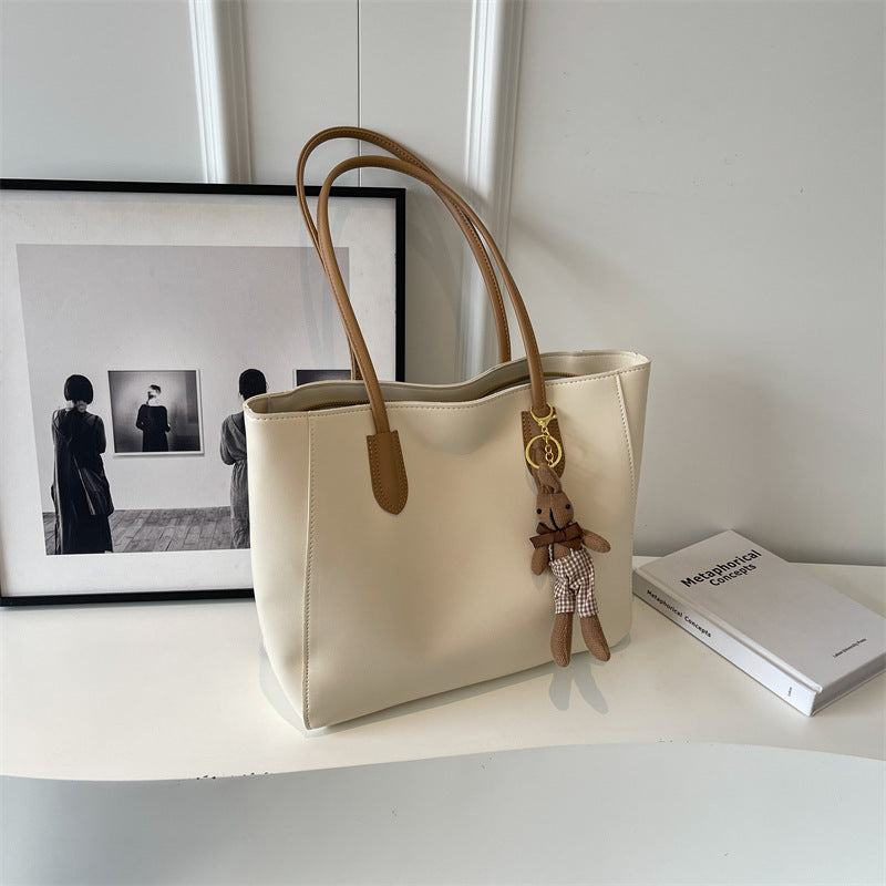 Women's Large Capacity Summer Fashion Retro Textured Women's Shoulder Bag