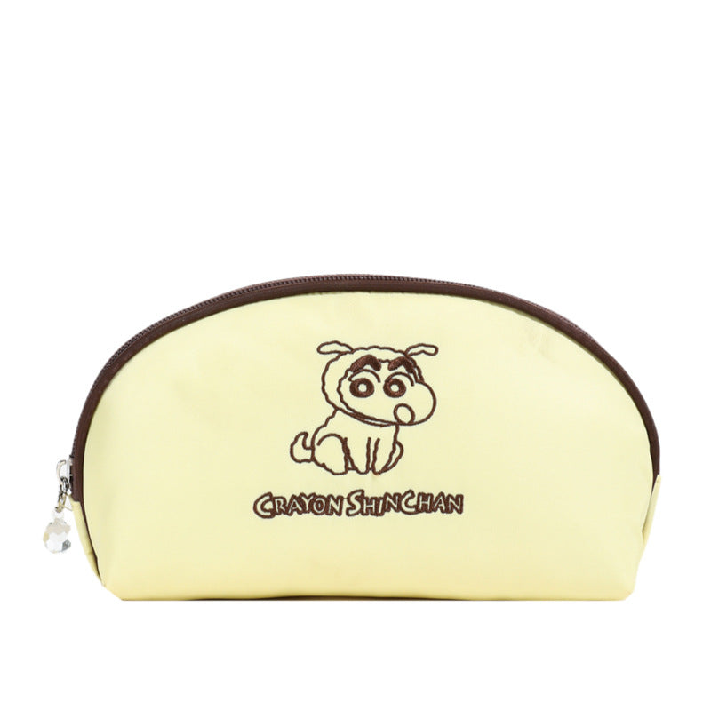 Fashion Simple Hand-held Shell Large Capacity Good-looking Makeup Bag