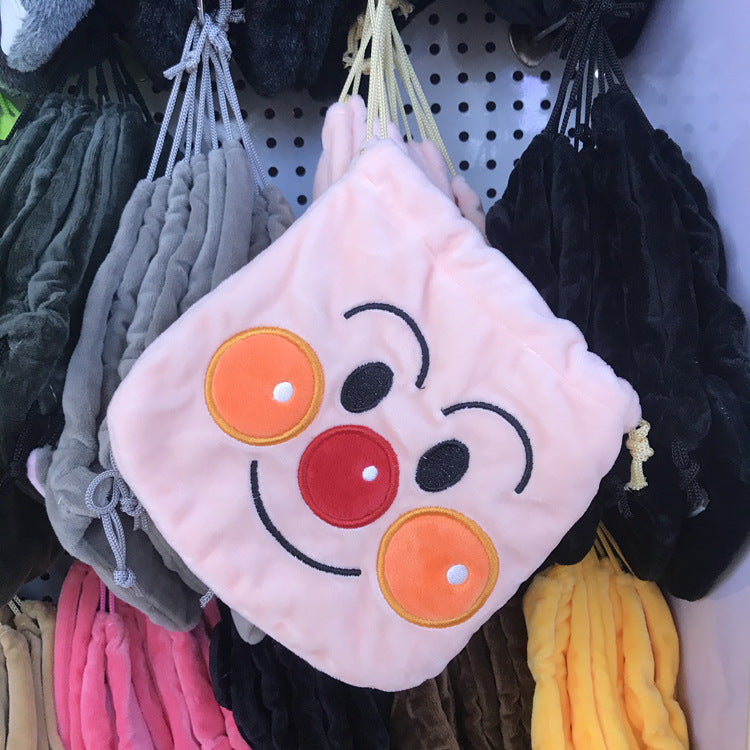 Women's & Men's & Plush Cute Drawstring Korean Mobile Coin Purses