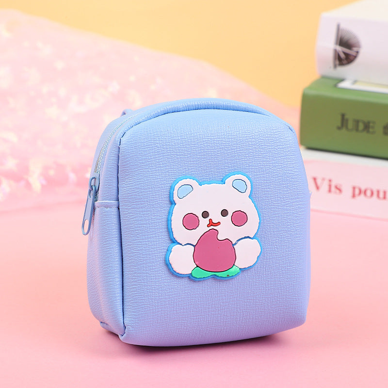 Korean Cartoon Cute Female Mini Earphone Ladies Wallet