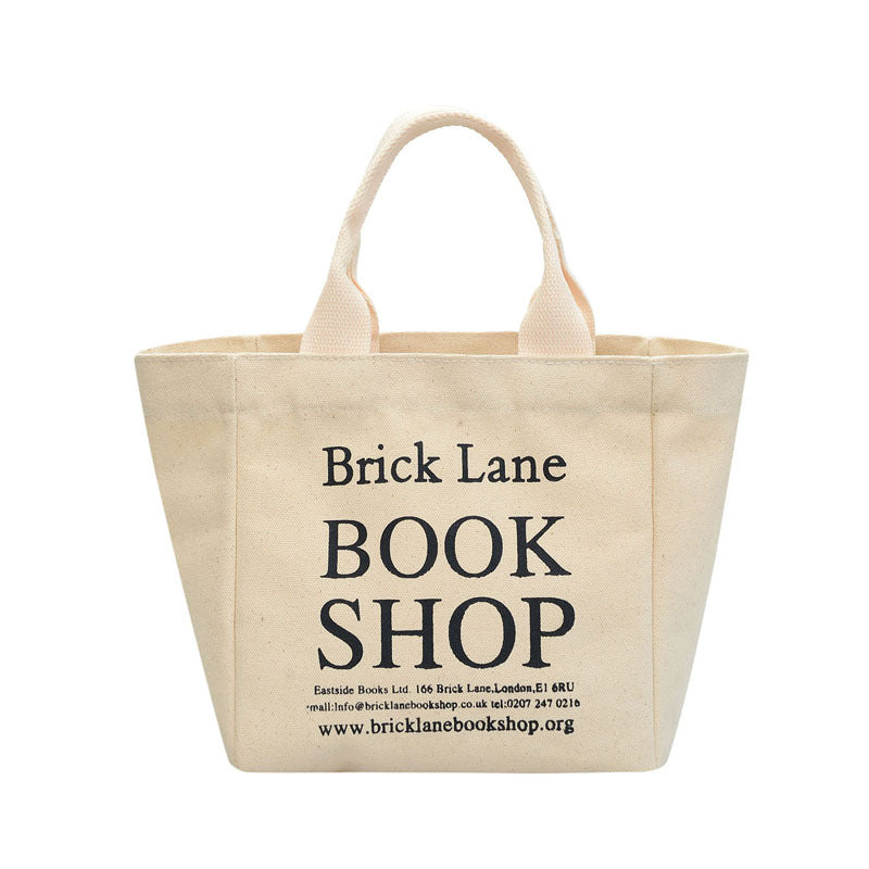 Women's Easy Matching Canvas Mini Large Capacity Letters Printed Handbags