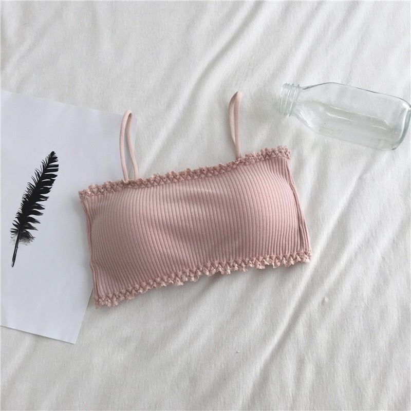 Strapless Undershirt Bandeau Sexy Sling Lace Tanks Camis