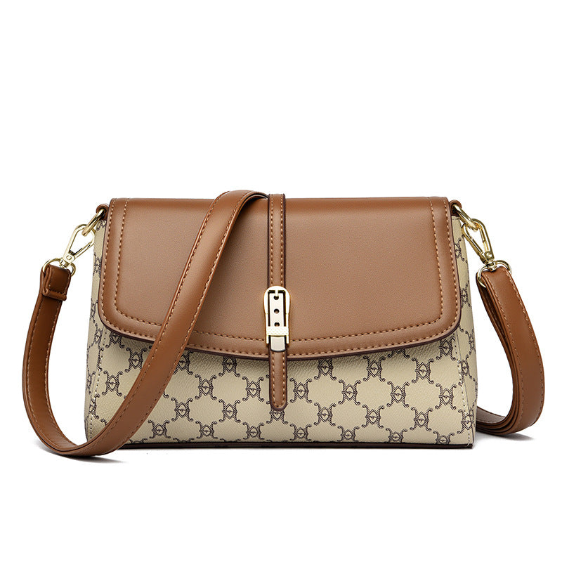 Trendy Comfortable Women's Charming Contrast Color Shoulder Bags