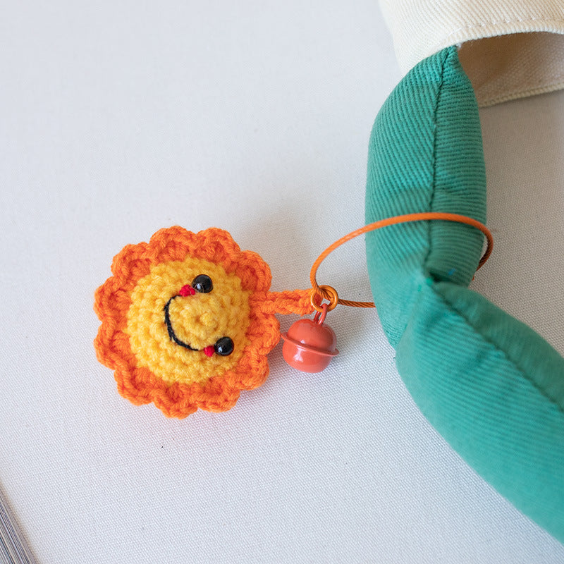 Summer Canvas Underarm Female Niche Cute Embroidered Flower Handbags