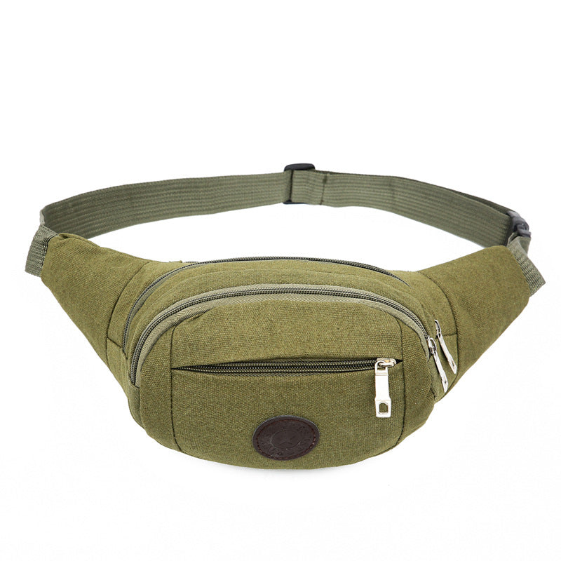 Men's Glamorous Pretty Canvas Mobile Running Men's Waist Packs