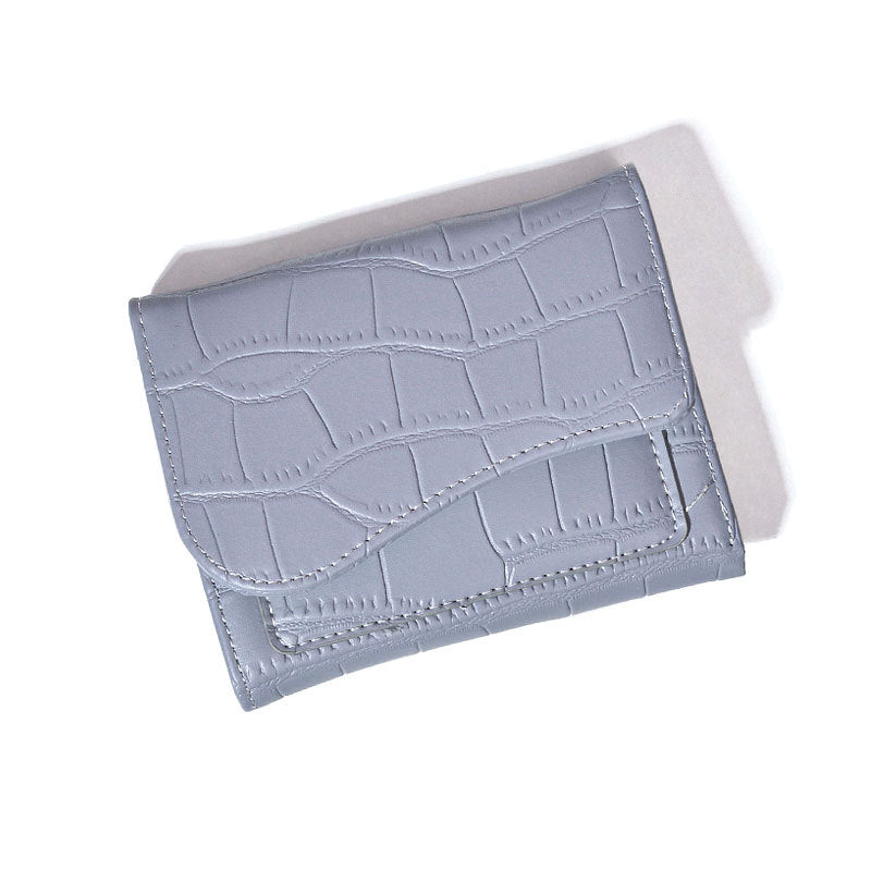Women's Beautiful Korean Short Chic Zipper Ladies Wallets