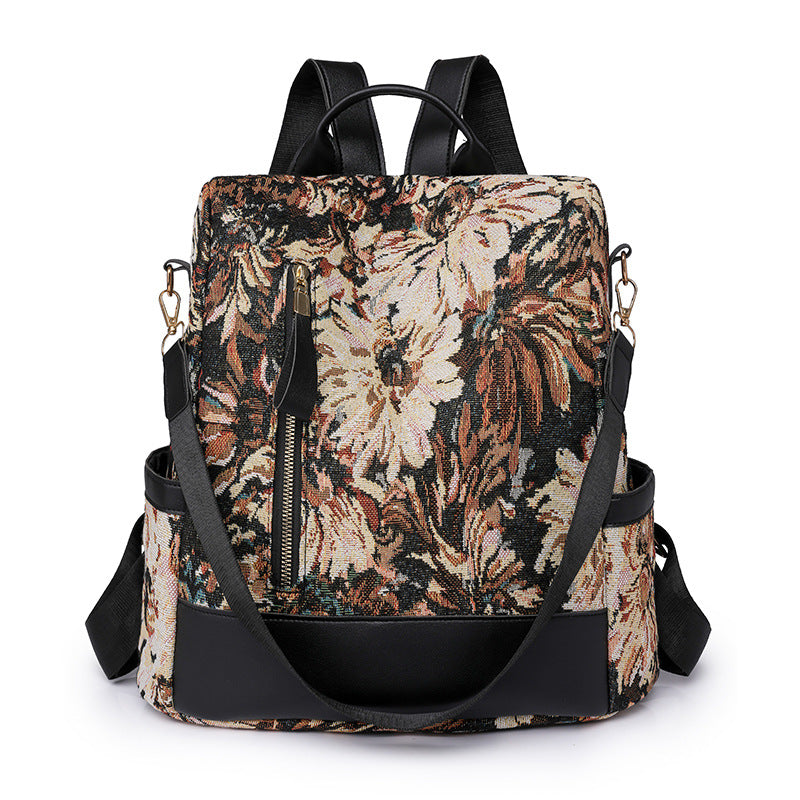 Women's Fashion National Style Large Capacity Backpacks