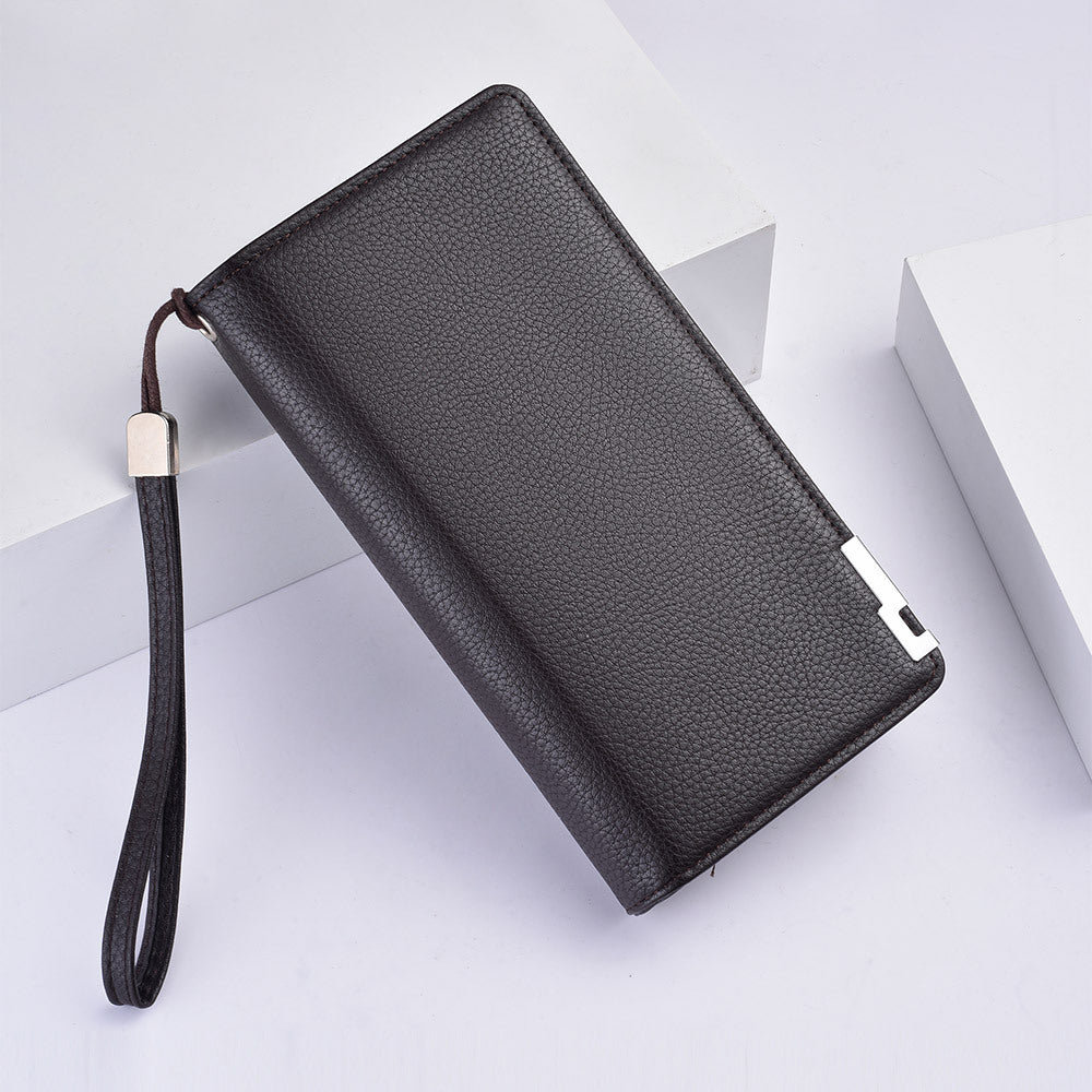 Men's Long Business Multifunction Clutch Multiple Slots Men's Wallet