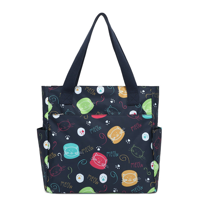 Mummy Portable Shopping Waterproof Printing Buggy Mother Women's Shoulder Bag