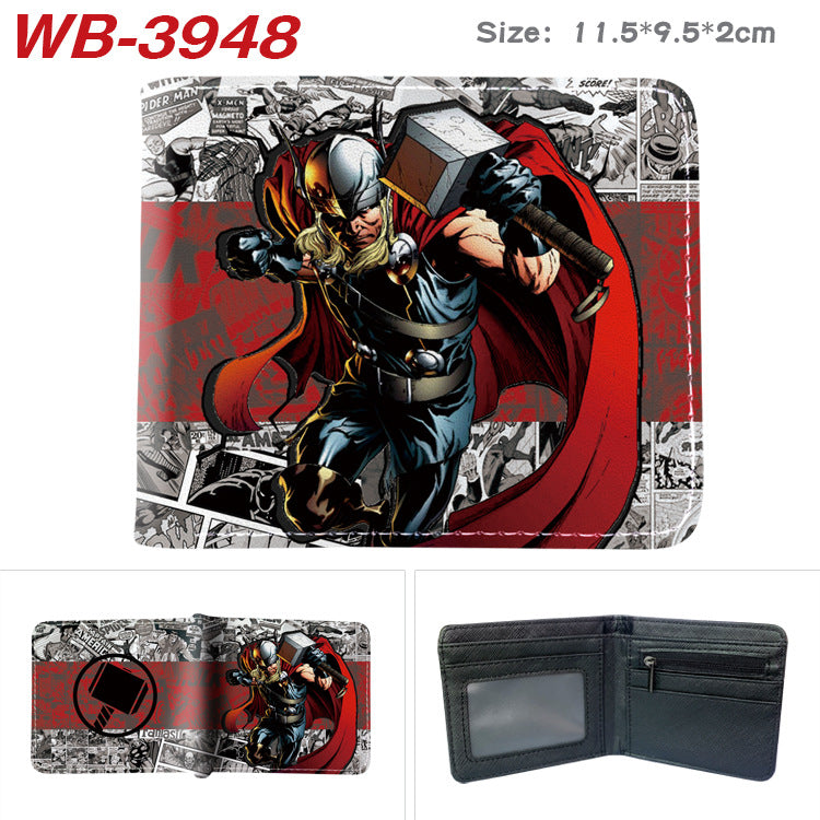 Women's & Men's & Series Super Hero Derivatives Cartoon Men's Wallets
