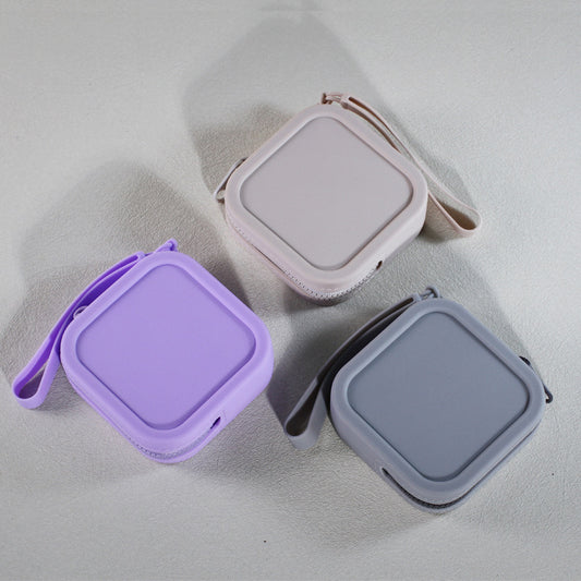 Change Storage Bank Headset Zipper Buggy Coin Purses
