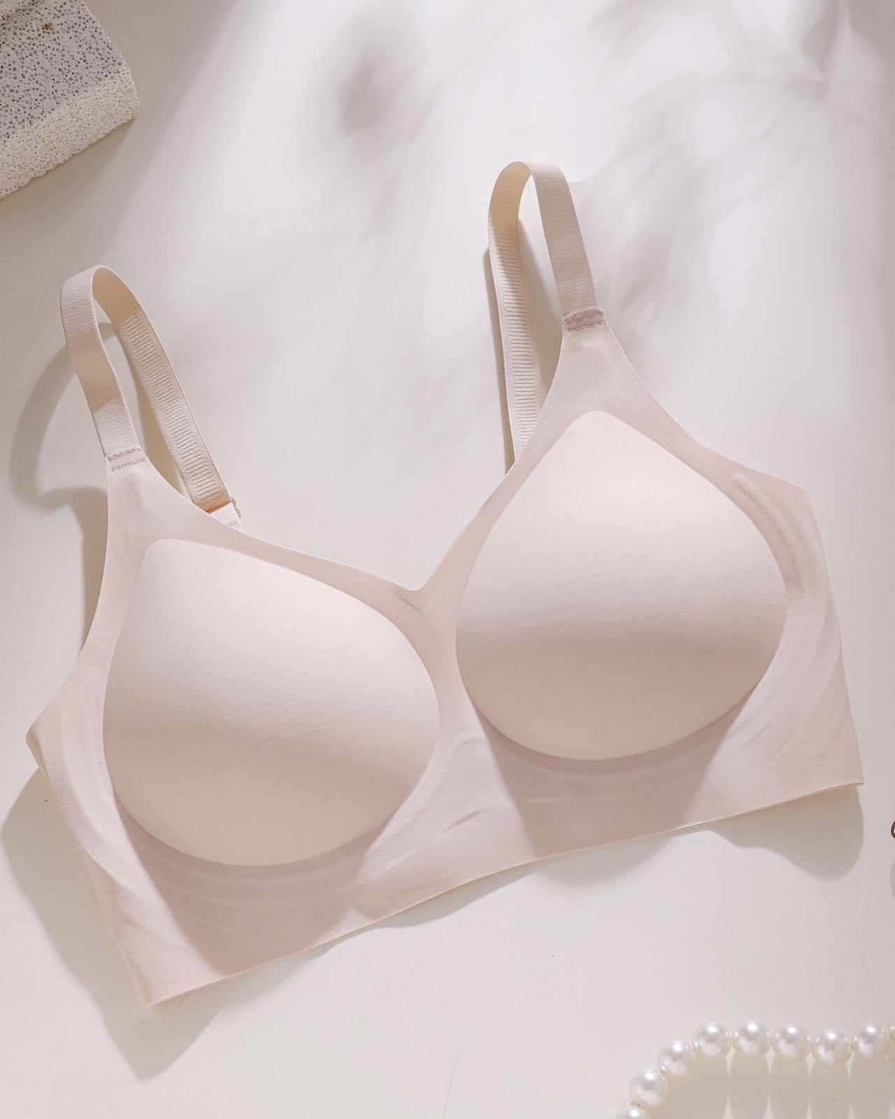 Women's Soft Support Underwear Wireless One-piece Full Bras
