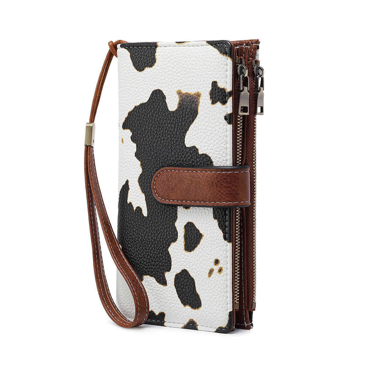 Stylish Women's Swiping Vintage Zipper Long Ladies Wallet
