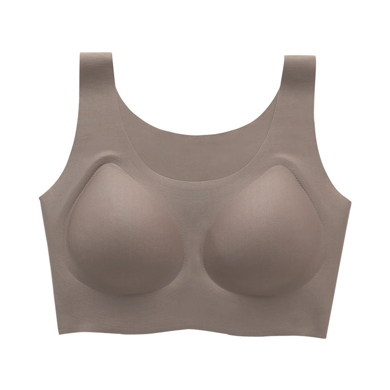 Women's Inner Vest Wireless One-piece Seamless Underwear Everyday Bras