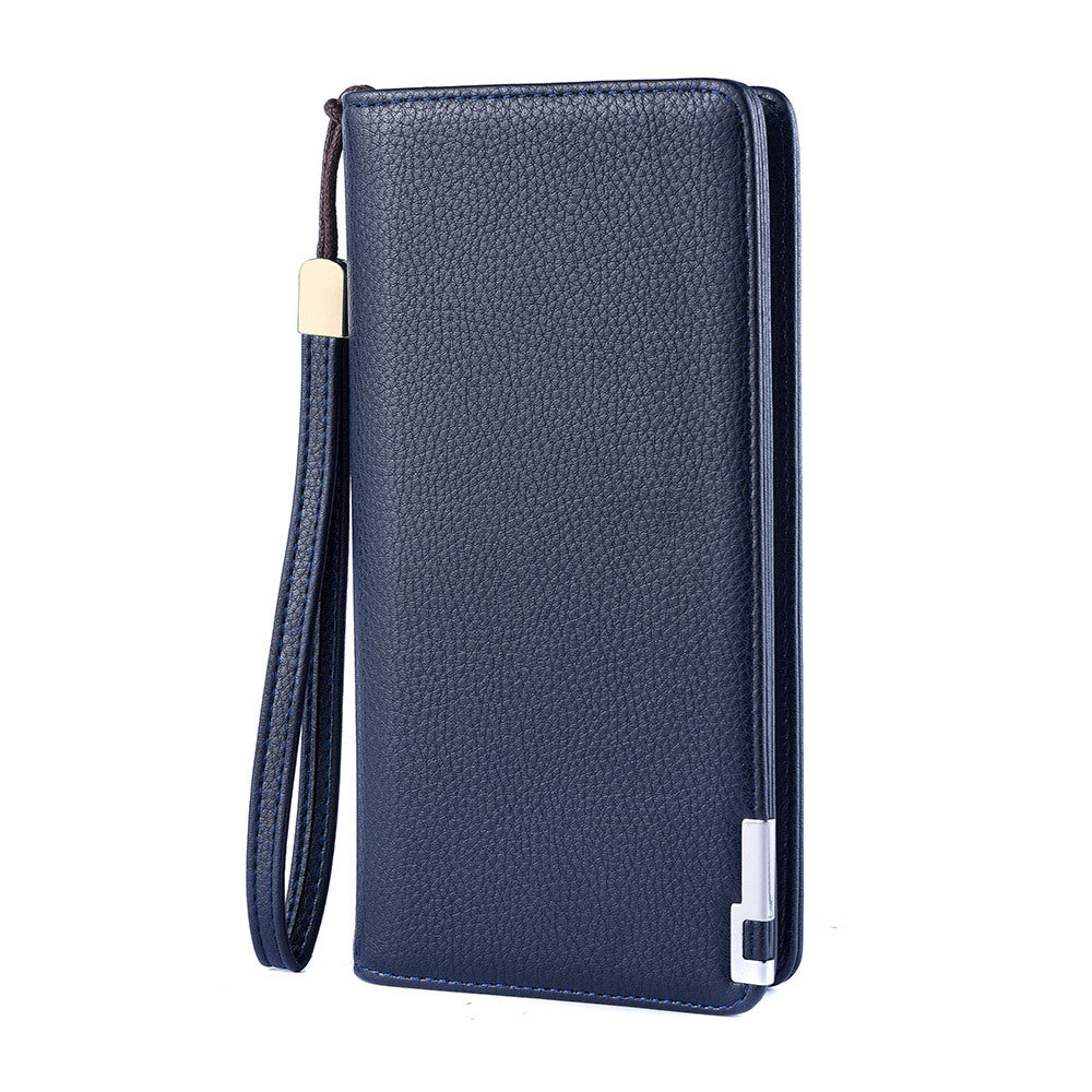 Men's Long Business Multifunction Clutch Multiple Slots Men's Wallet
