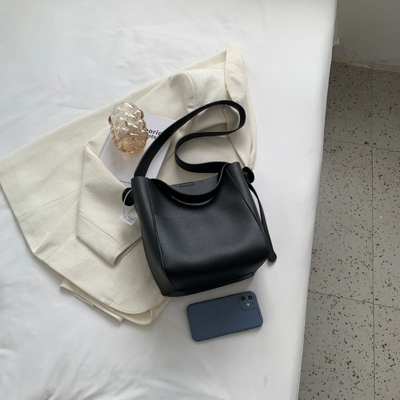 Fried Large Capacity Commuter Spare Basic Simple Handbags