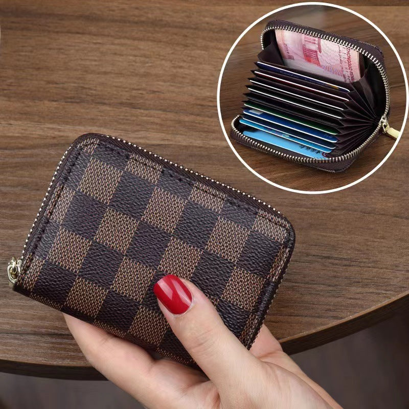 Welfare Multiple Slots Expanding Korean Large Card Holder
