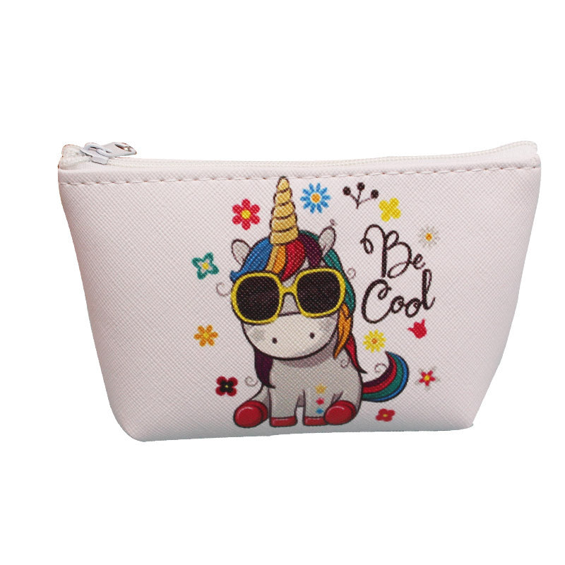 Women's & Children's & Cute Cartoon Unicorn Earphone Bags
