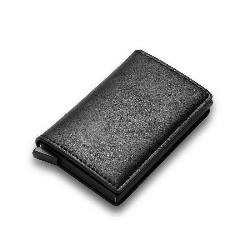 Men's Fashion Aluminum Alloy Metal Bank Men's Wallets