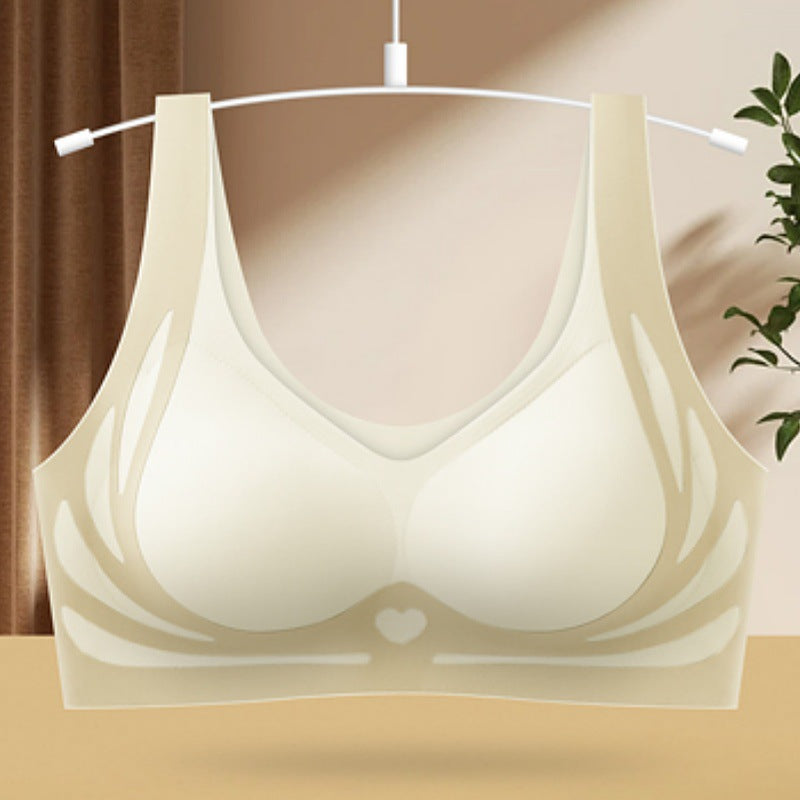 Women's Shaping Busty Gathering One-piece Accessory Breast Everyday Bras