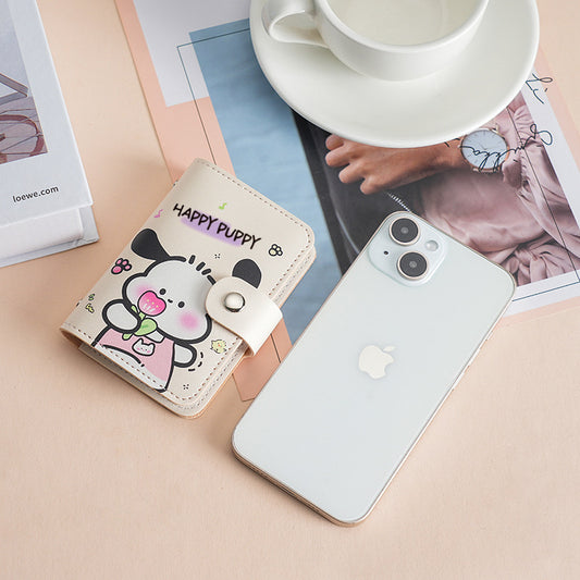 Cute Cartoon Pacha Dog Clow Certificate Protective Card Holder