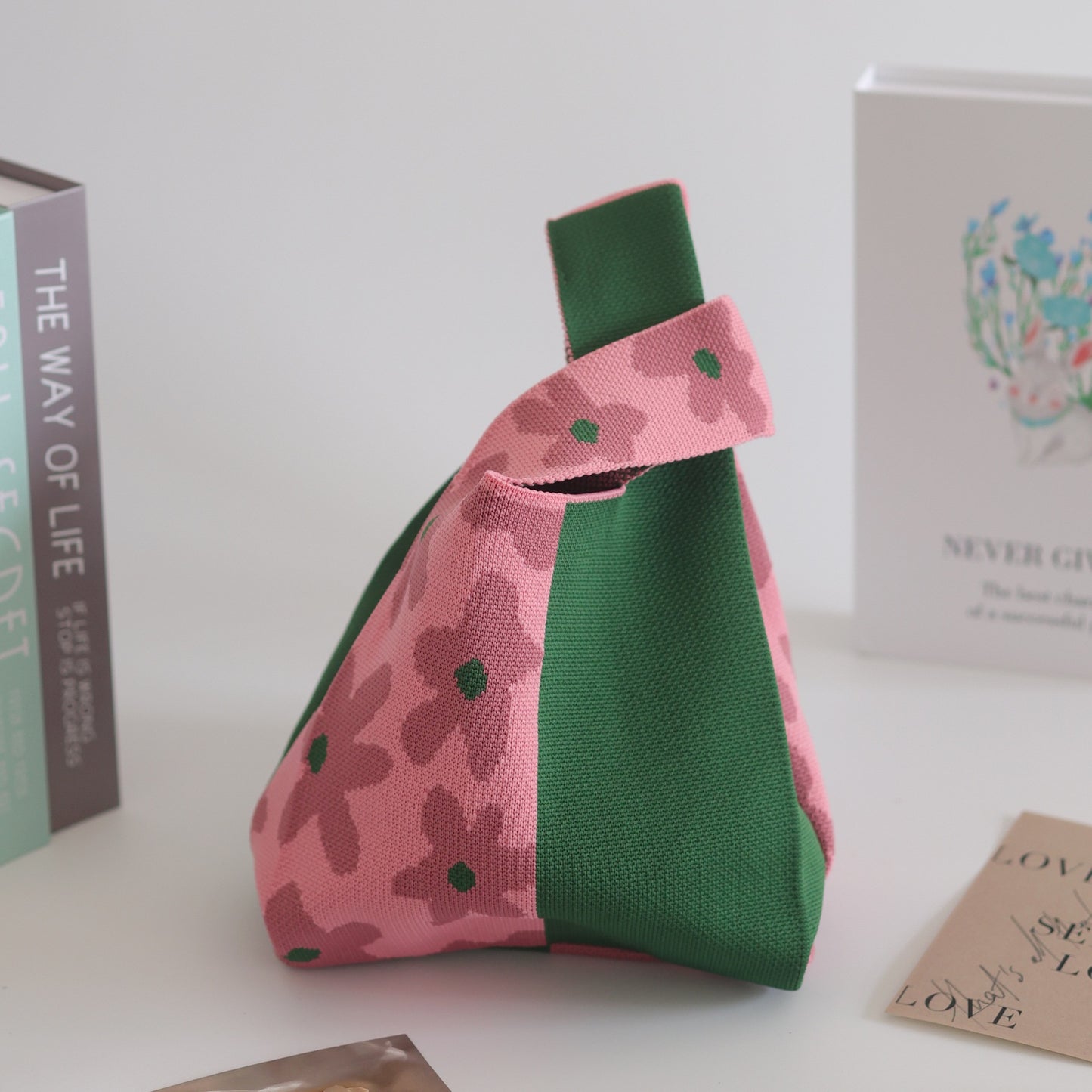 Unique Women's Knitted Woven Vest Simple Handbags