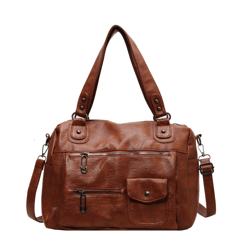 Women's Comfortable One Retro Large Capacity Shoulder Bags