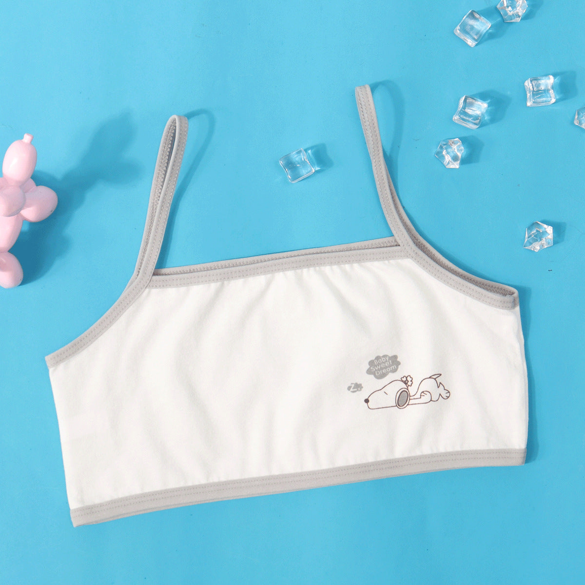 Children's Cotton Underwear Development Period Vest Elementary Tanks Camis