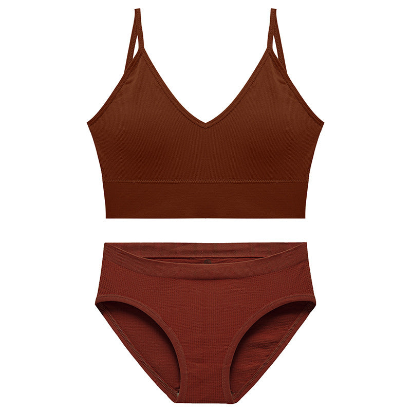 Women's Sexy Small Chest Push Up Base Lingerie Sets