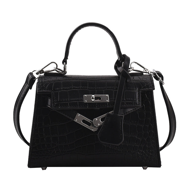 Women's Versatile Fashion Crocodile Pattern Portable Crossbody Bags