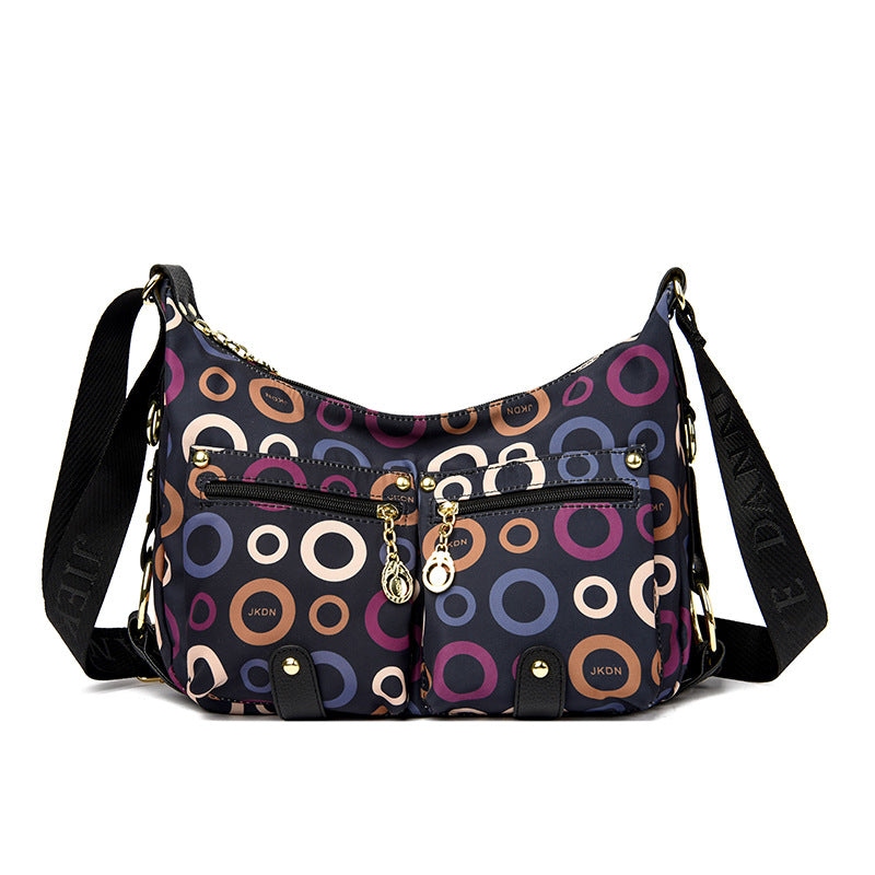 Women's Summer Waterproof Oxford Cloth Large Capacity Women's Messenger Bag
