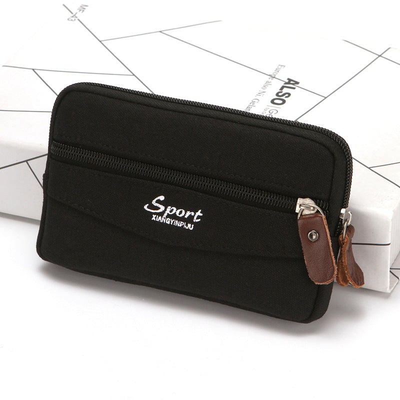 Single-layer Inch Mobile Canvas Construction Site Phone Bags