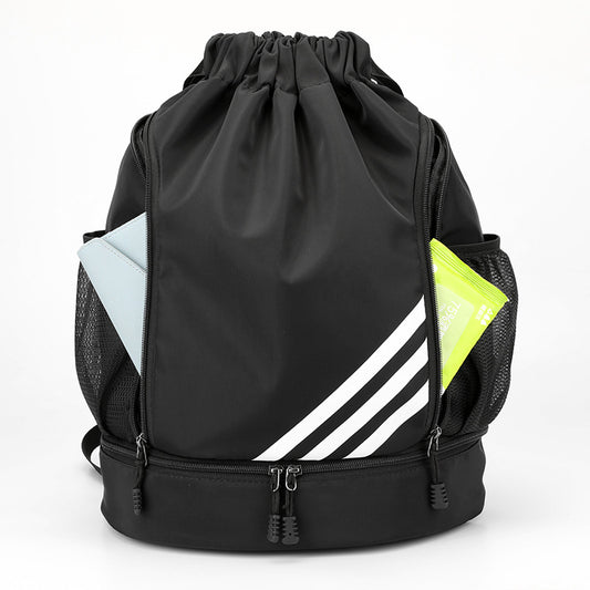 Women's Creative Drawstring Basketball Gift Printable Backpacks