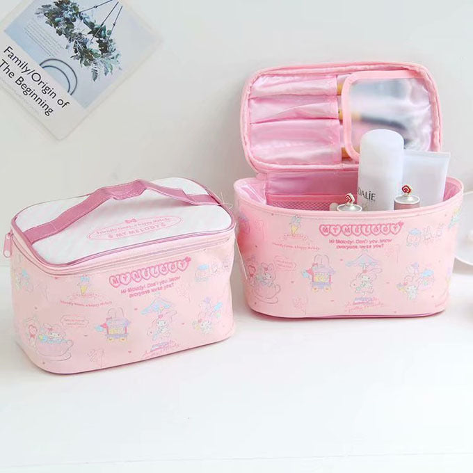 Merlot Large Capacity Cute Cosmetics Storage Cosmetic Bags