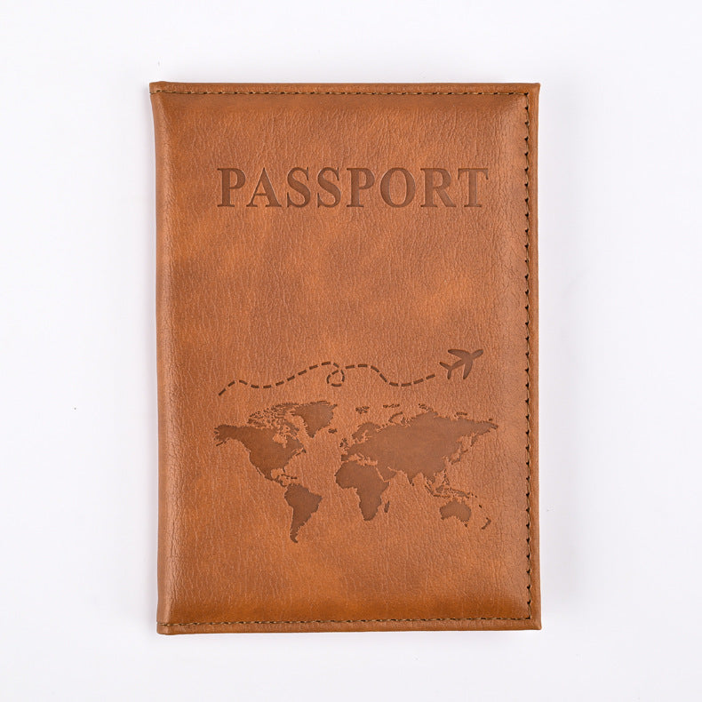 Grain Color Changing Passport Cover Ticket Card Holder