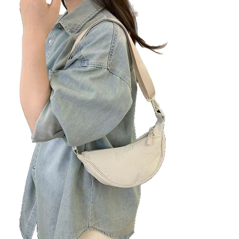 Unisex Fashion Simple Trend Wild Large Women's Shoulder Bag