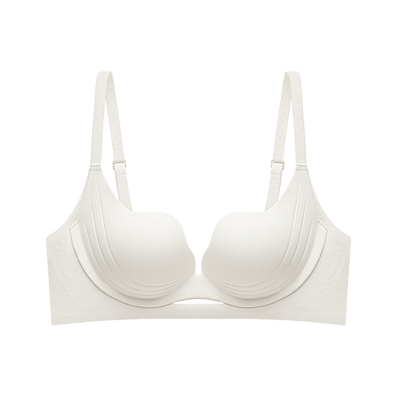 Women's Small Breast Push Up Underwear Petal Bras