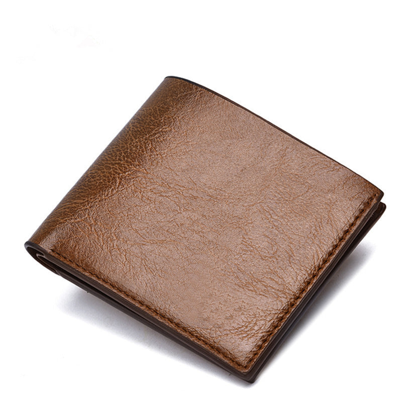 Men's Business Leisure Short Green Gift Men's Wallets