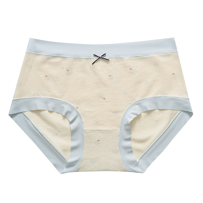 Women's You Like Comfortable Cotton Underwear Printed Panties